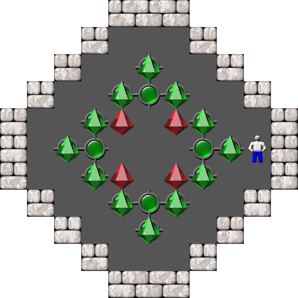 Сокобан AC Diamonds уровень 1
